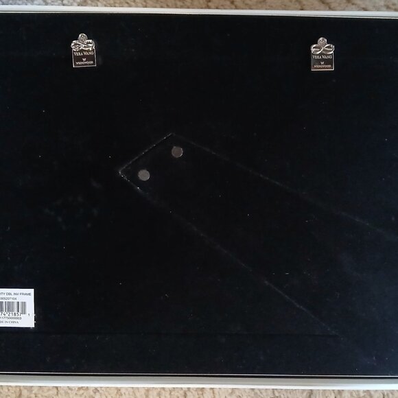 Vera Wang Wedgwood Infinity Double Invitation Frame - New - Picture 5 of 8